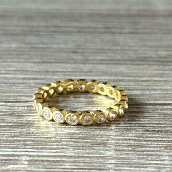 Bezel eternity ring N729 - Picture 6 of 8